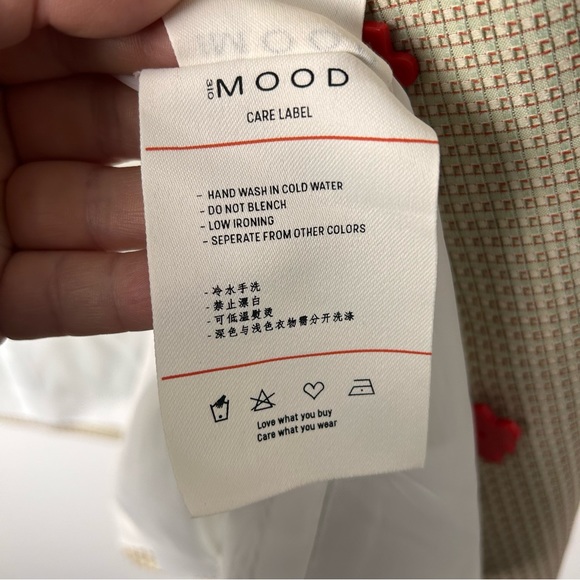 310 Mood NWT Puzzle Piece Oversized Blazer SZXS NEW! - Picture 6 of 9